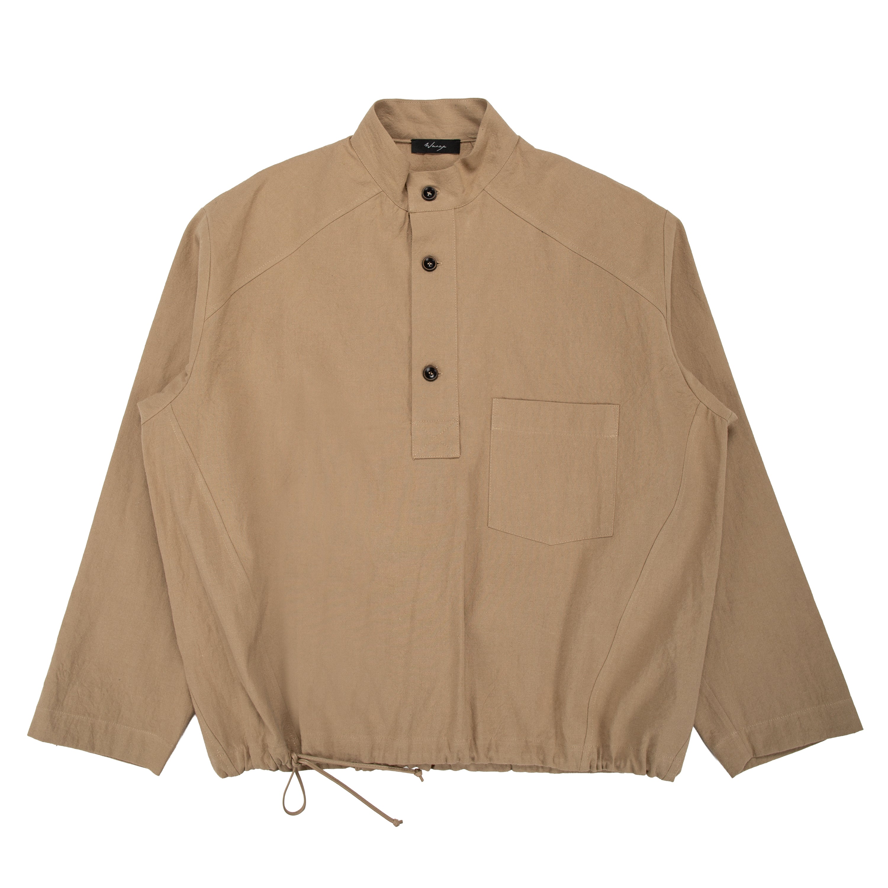 Work Smock Cotton Linen Sand