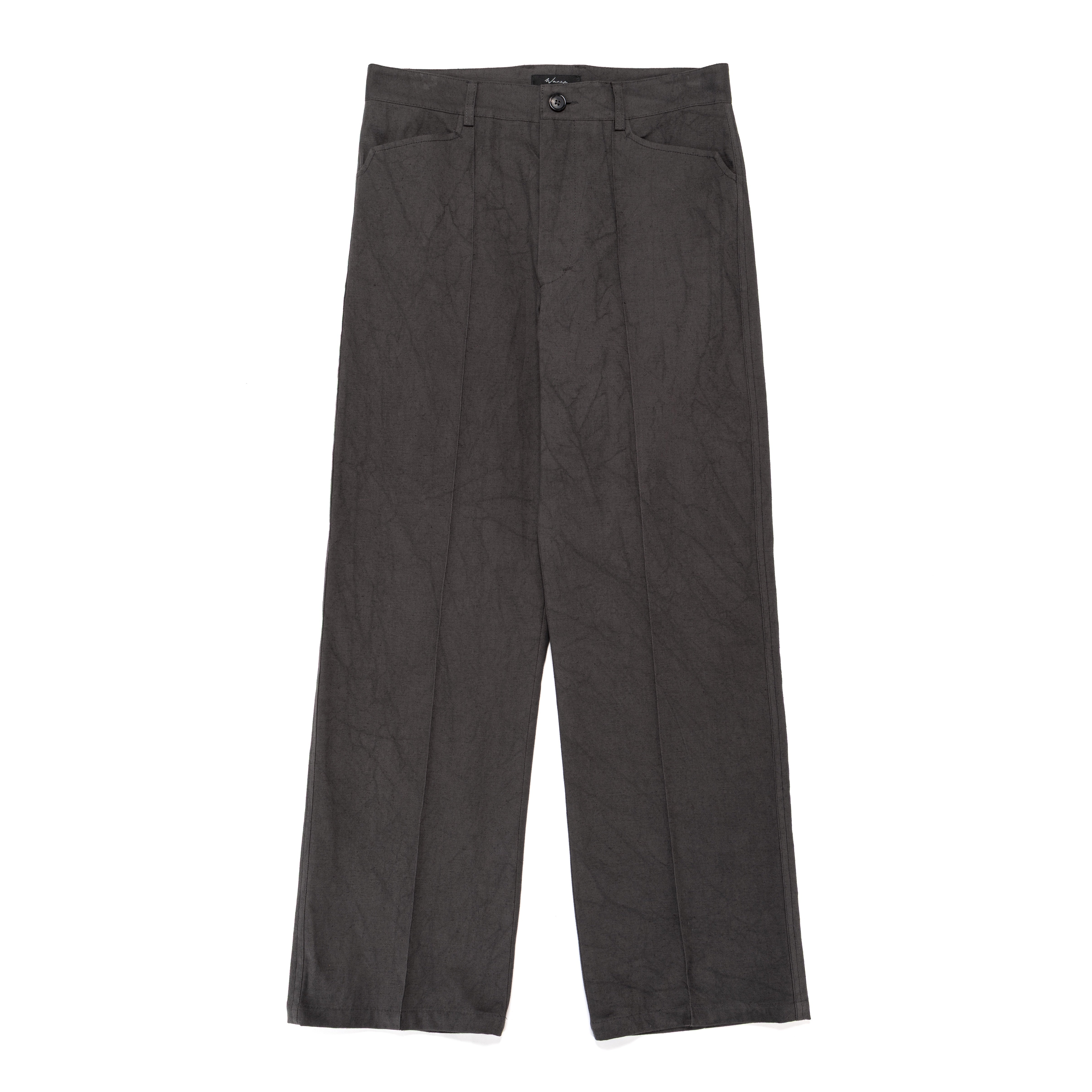 Work Pant Dyed Cotton Hemp Oxford Charcoal - PREORDER