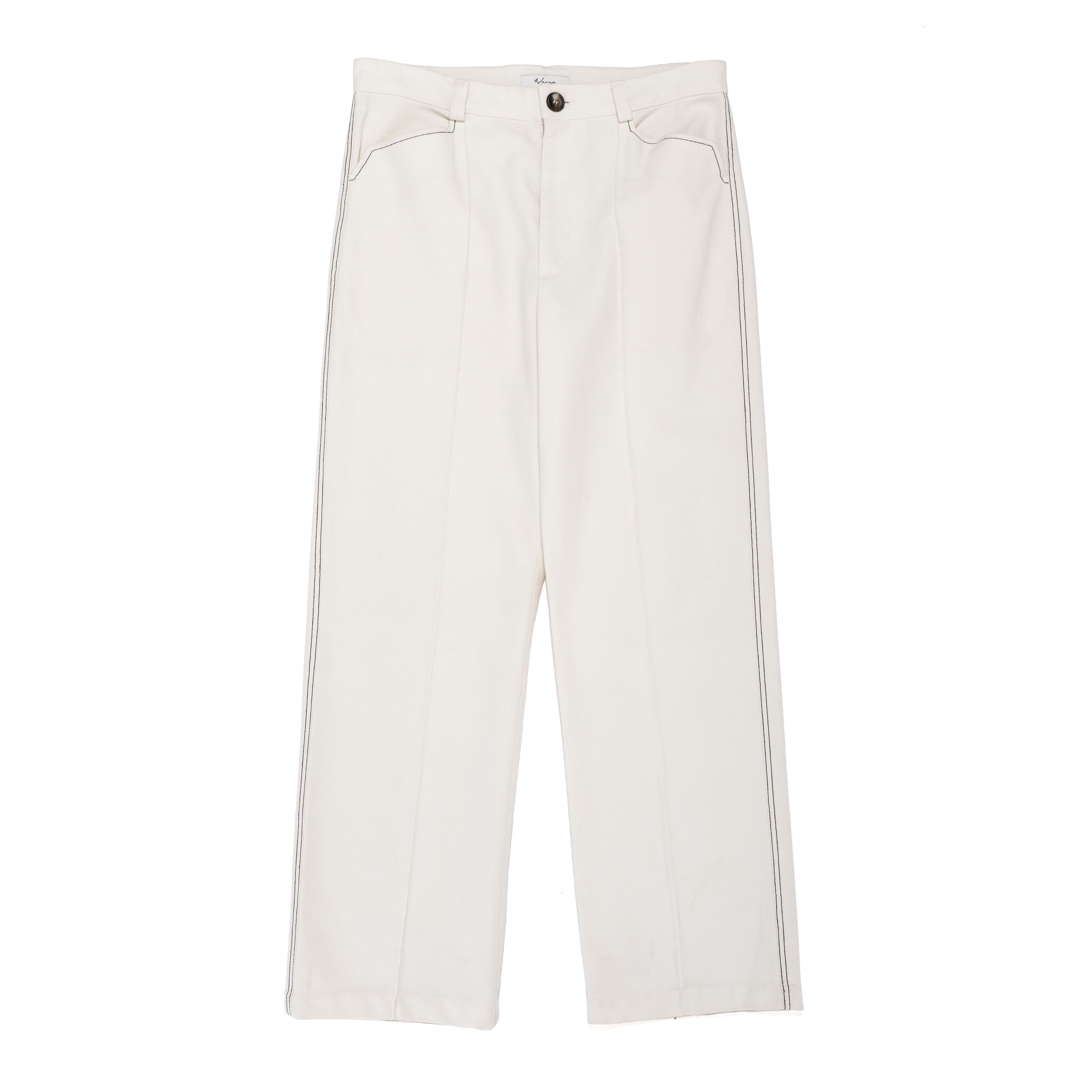 Work Pant Cotton Twill White - PREORDER