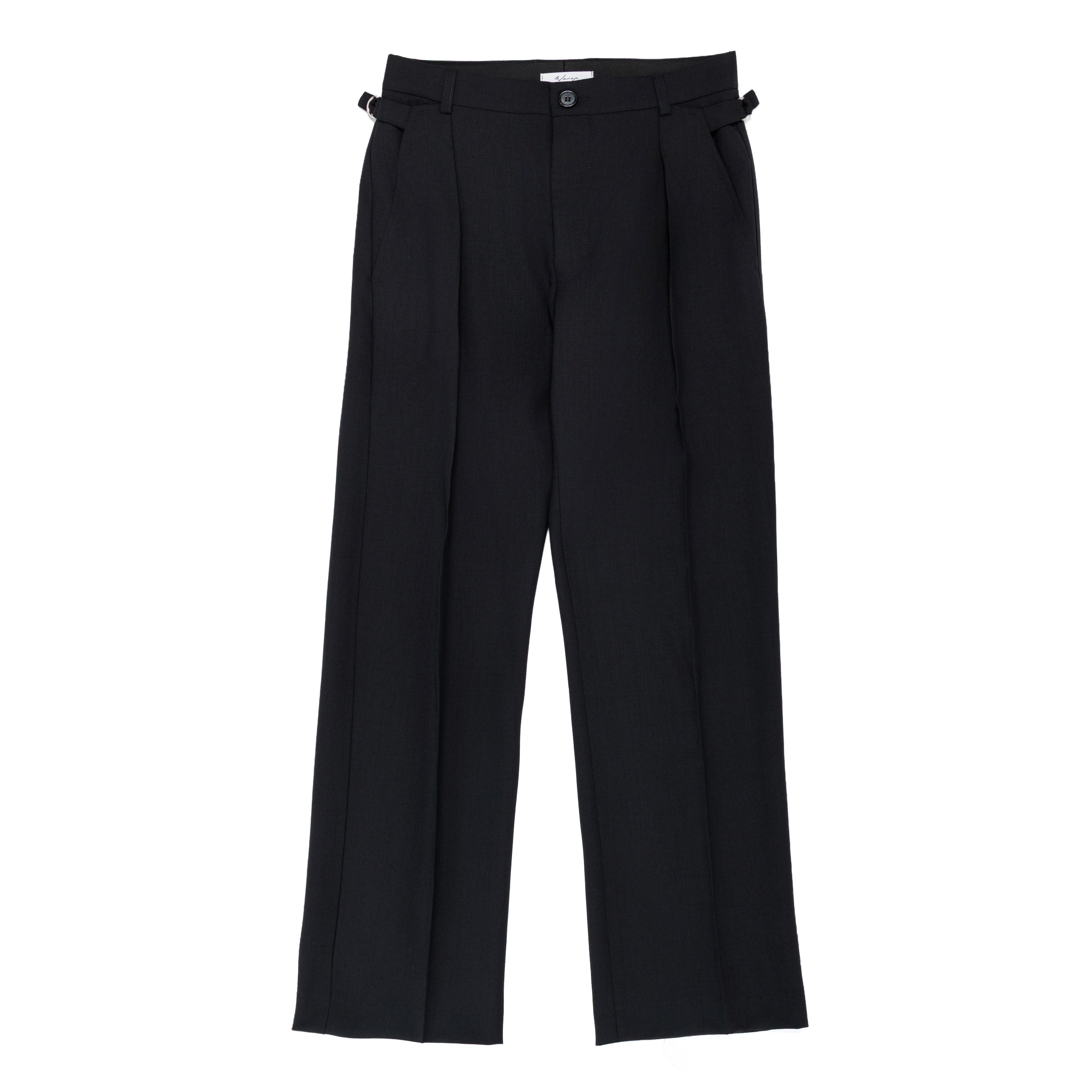 Cinch Trouser Tropical Wool Black - PREORDER