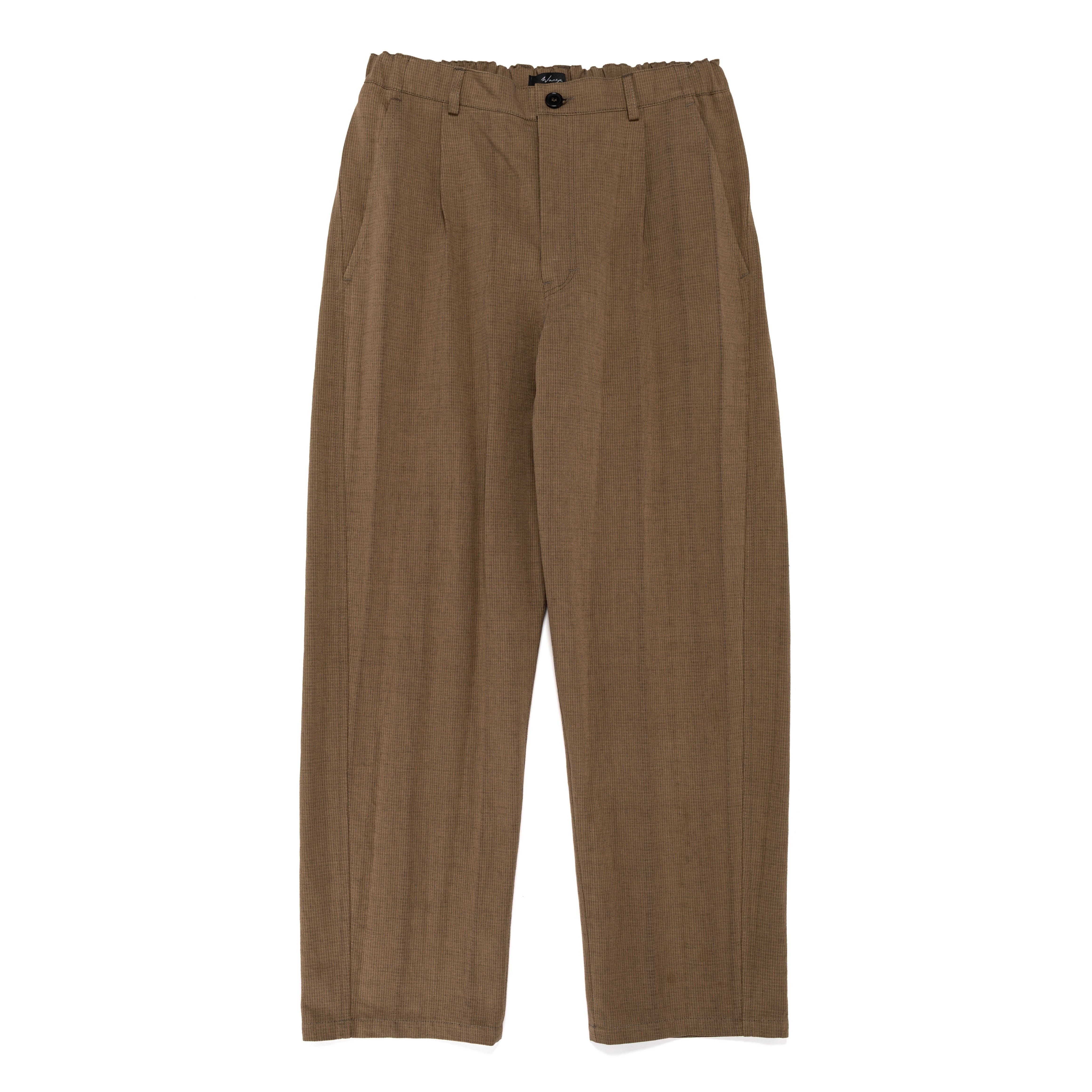 Easy Trouser Dyed Pinstripe Cotton Copper - PREORDER
