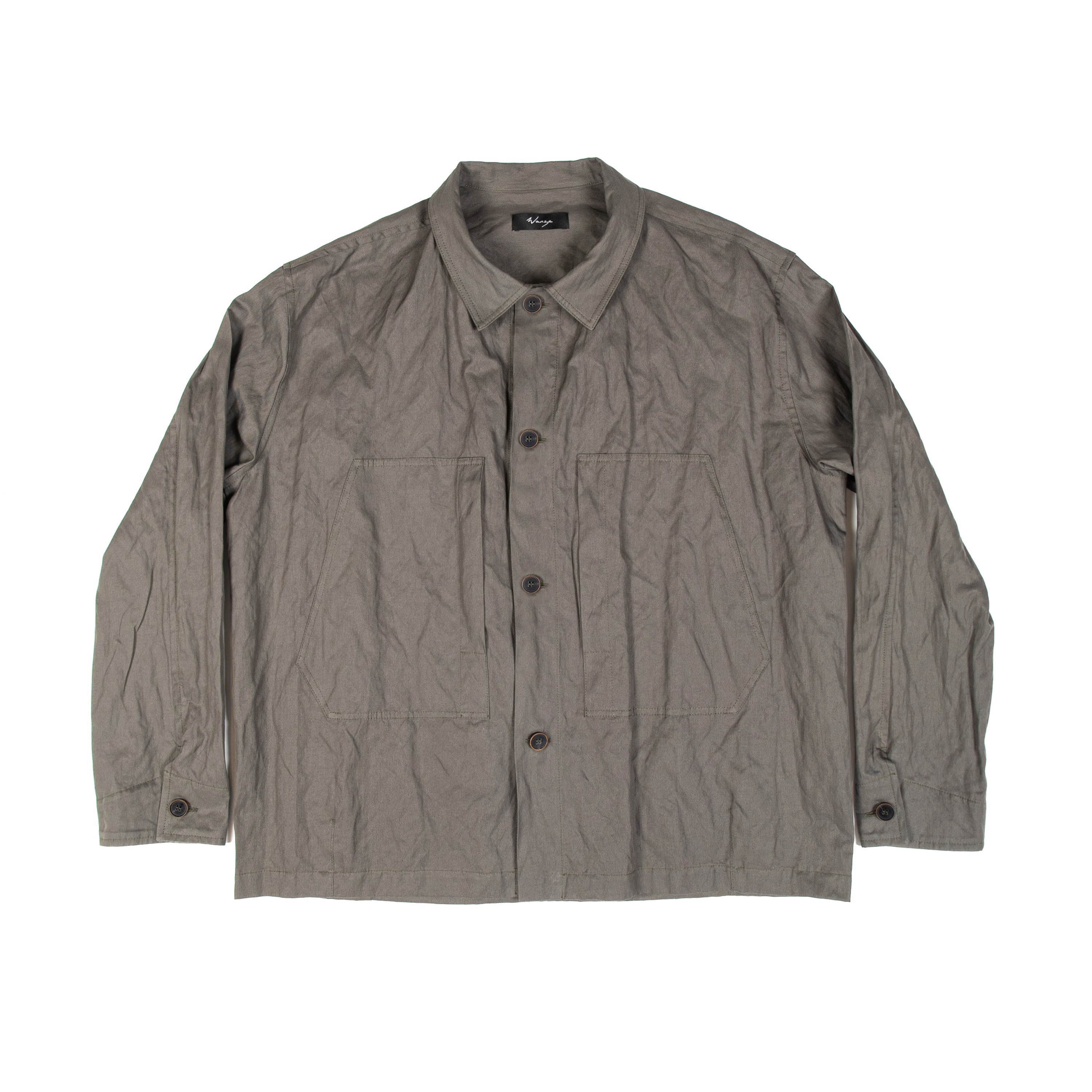 Chore Shirt Cotton Metal Kelp