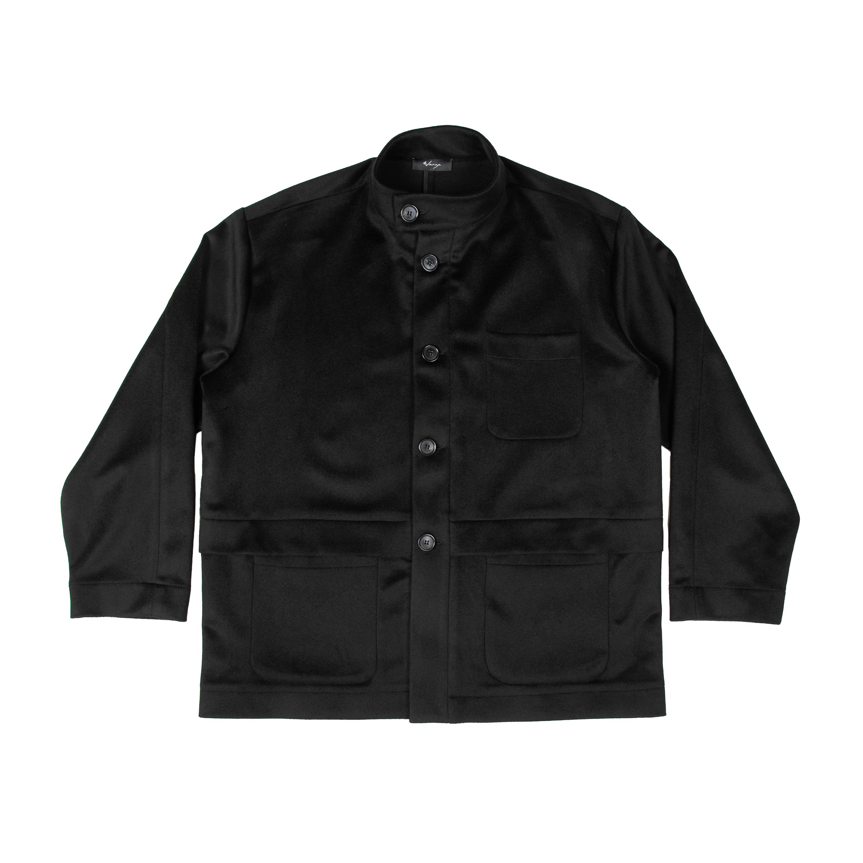 Forestière Jacket Brushed Wool Black - PREORDER