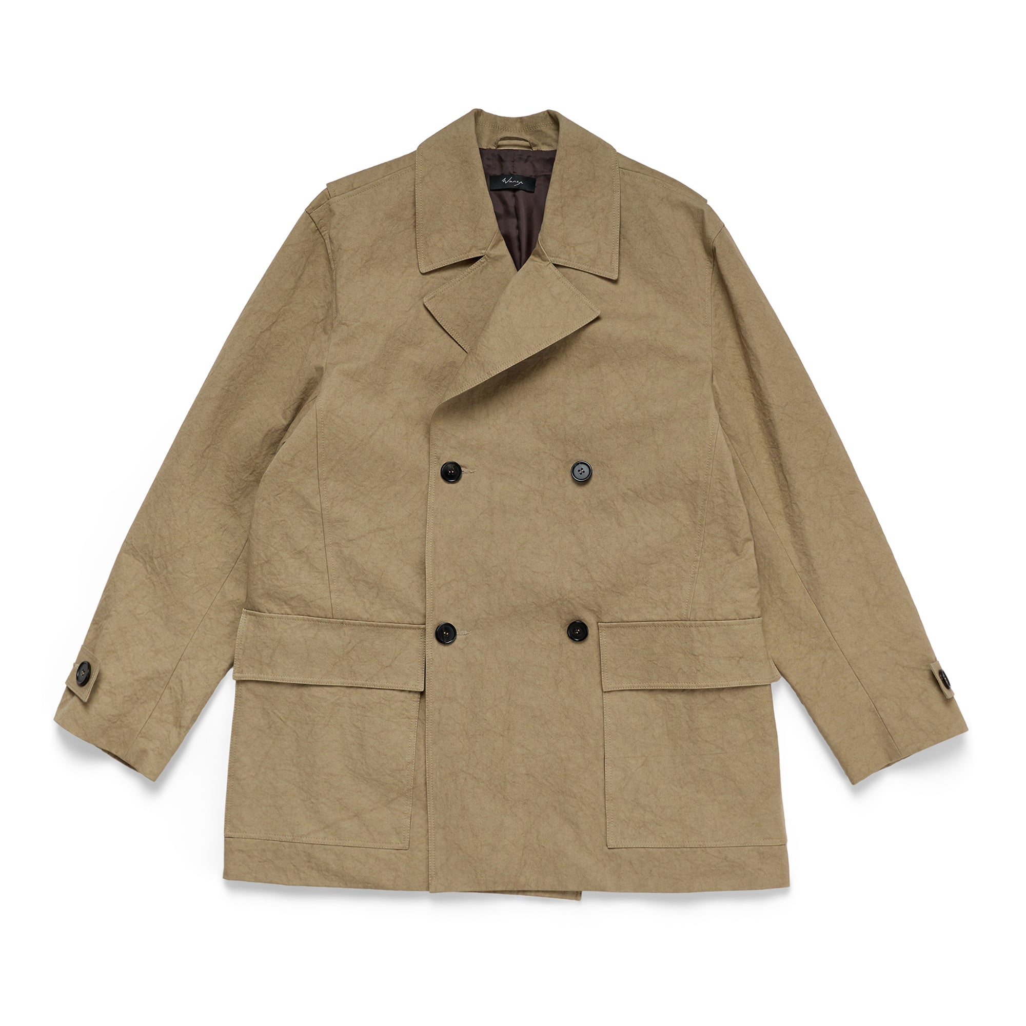 Peacoat Dense Weave Cotton Flax - PREORDER