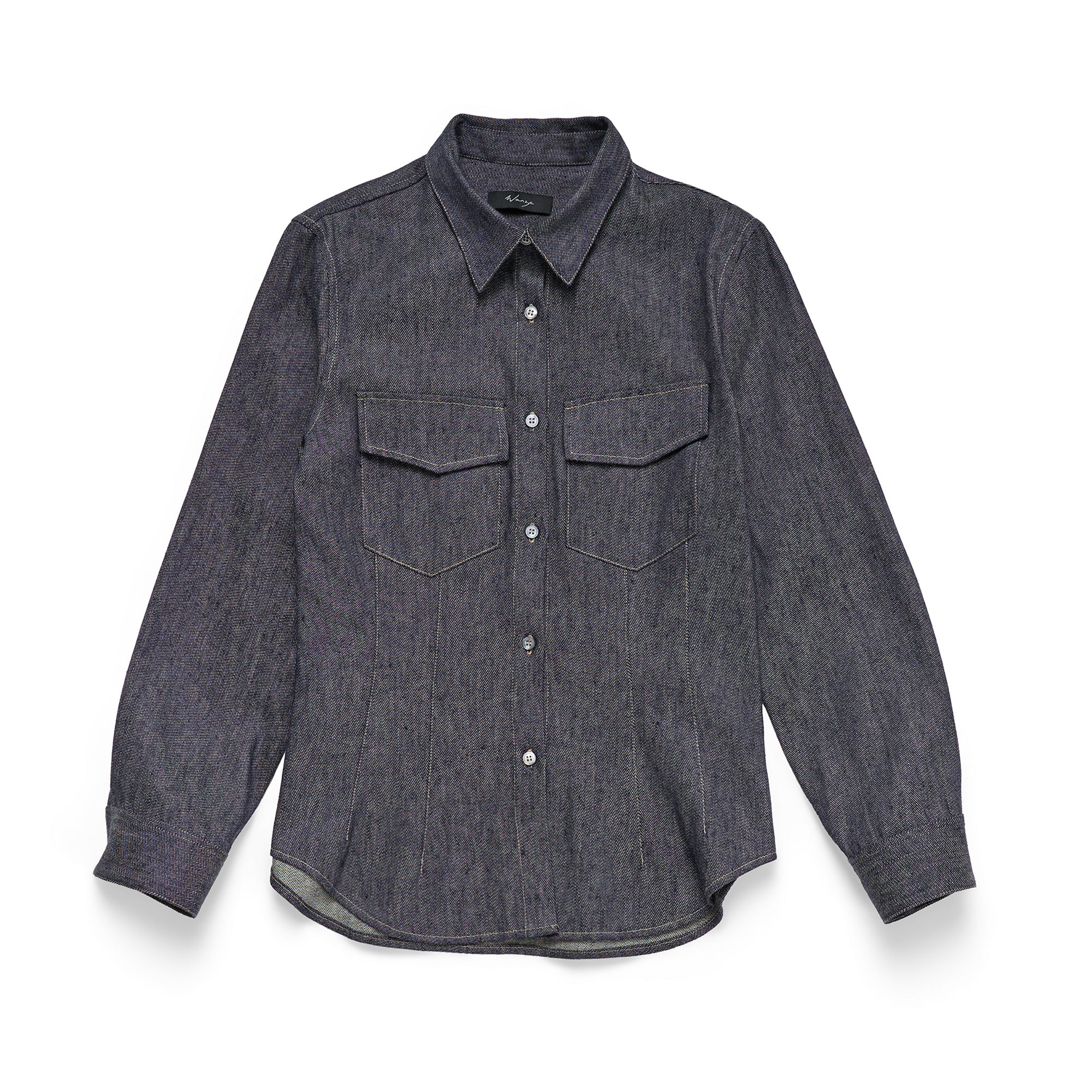 Utility Shirt Linen Cotton Denim - PREORDER