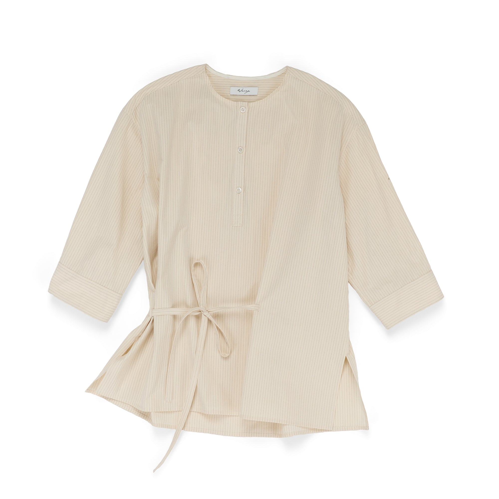 Tunic Shirt Cotton Poplin Stripe - PREORDER