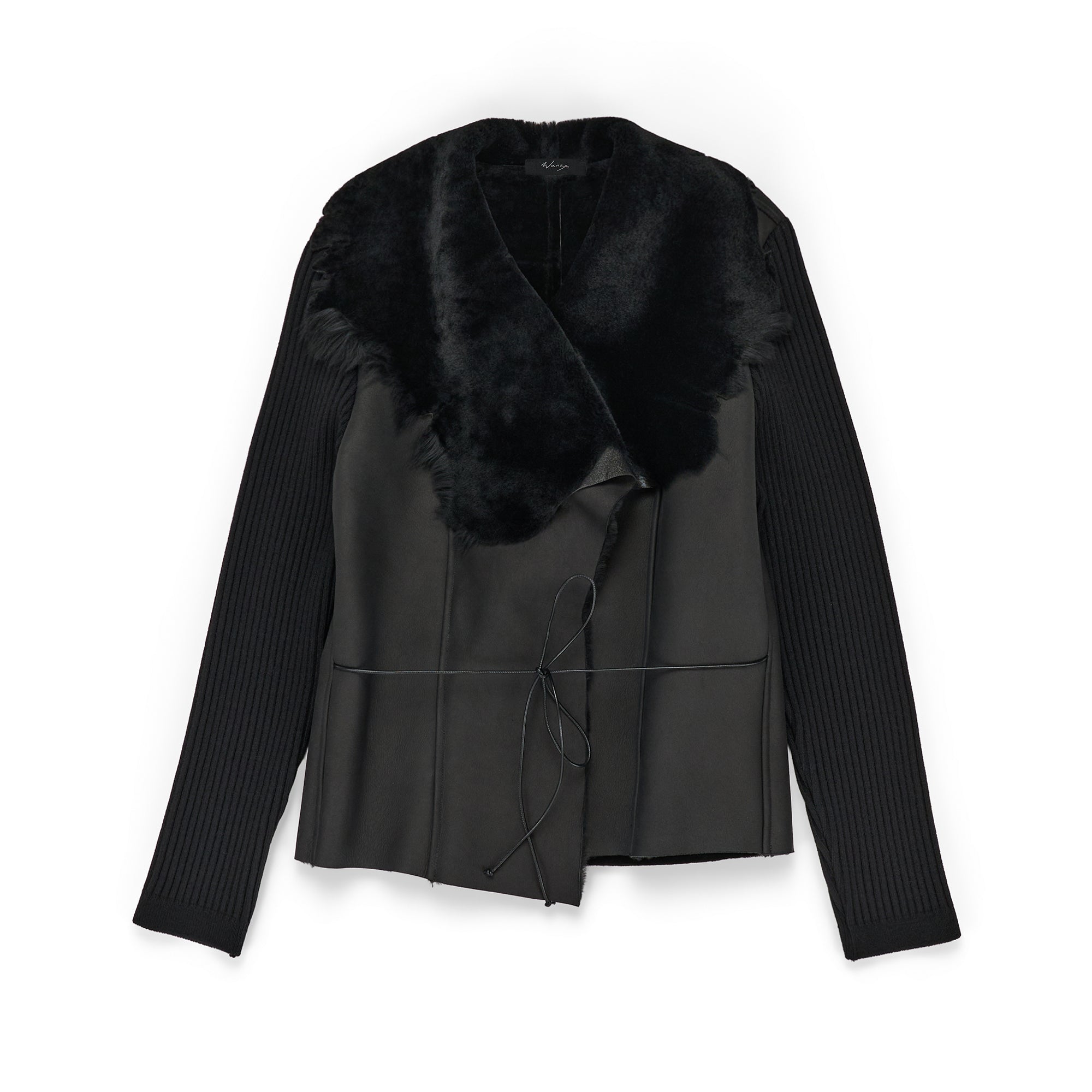 Wrap Cardigan Shealing Leather - PREORDER