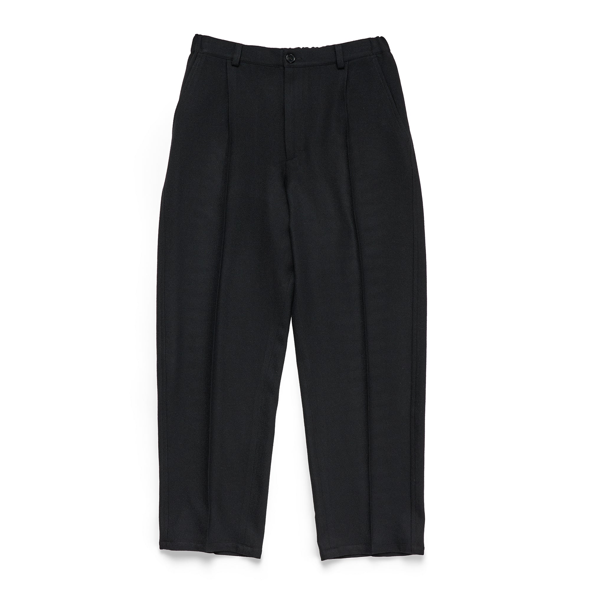 Easy Trouser Wool Serge Black - PREORDER