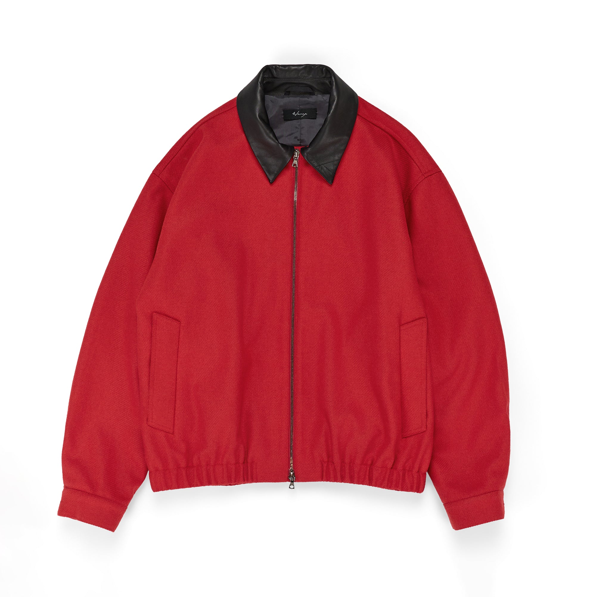 Harrington Jacket Wool Serge Red - PREORDER