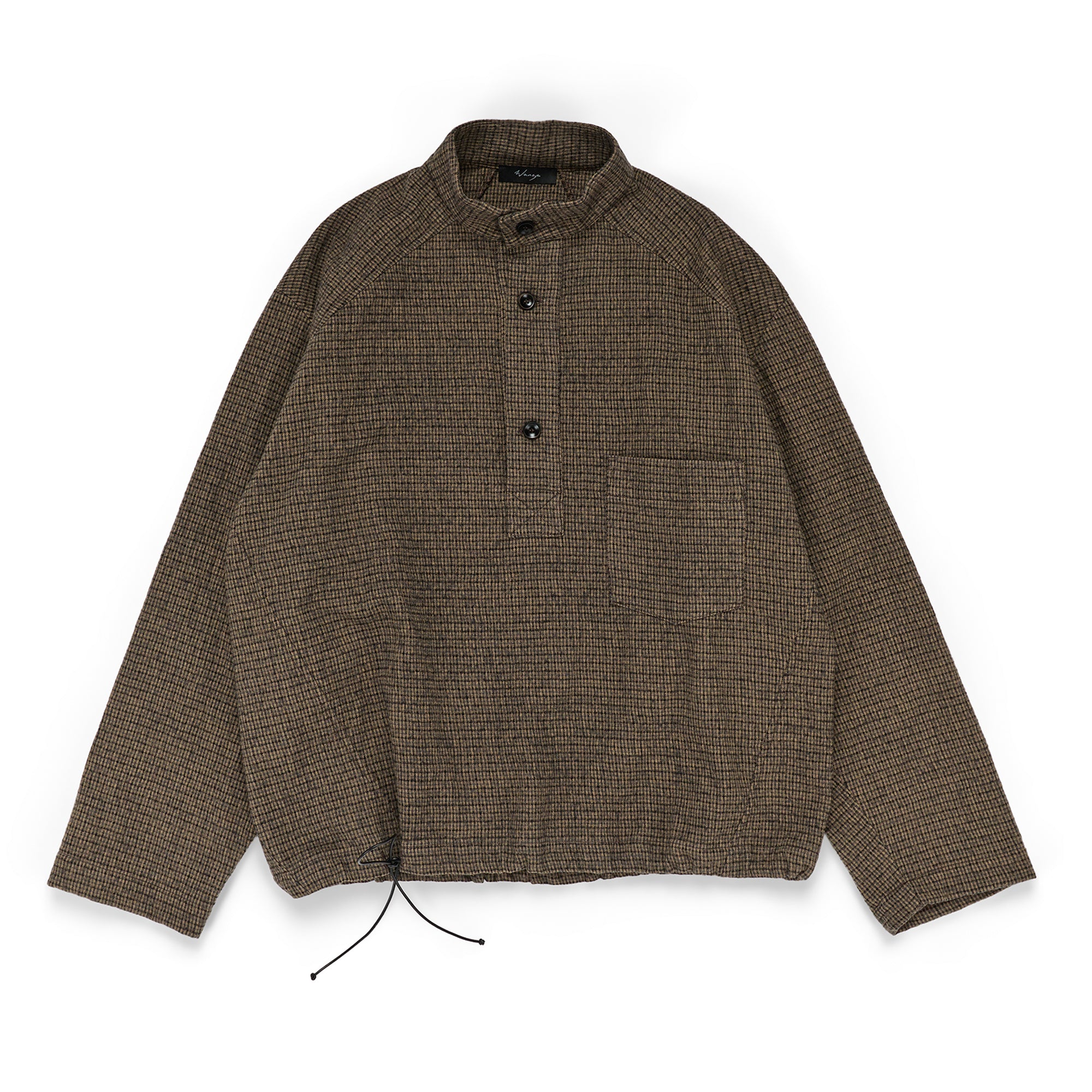 Work Smock Brushed Cotton Wool Plaid - PREORDER