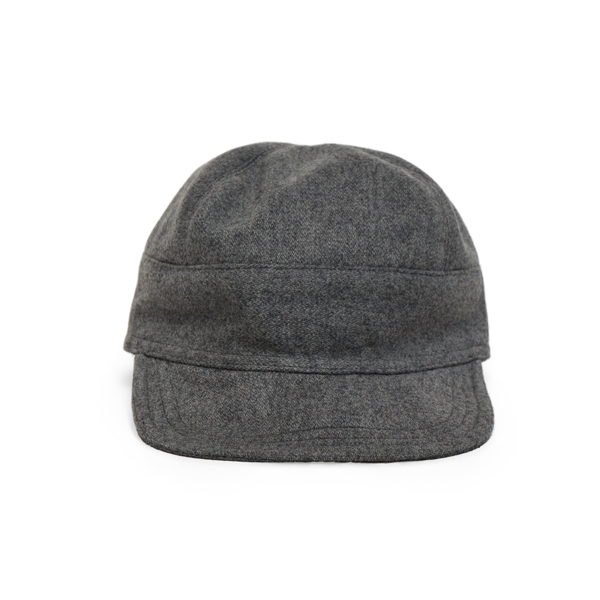 Work Cap Melton Wool Grey - PREORDER