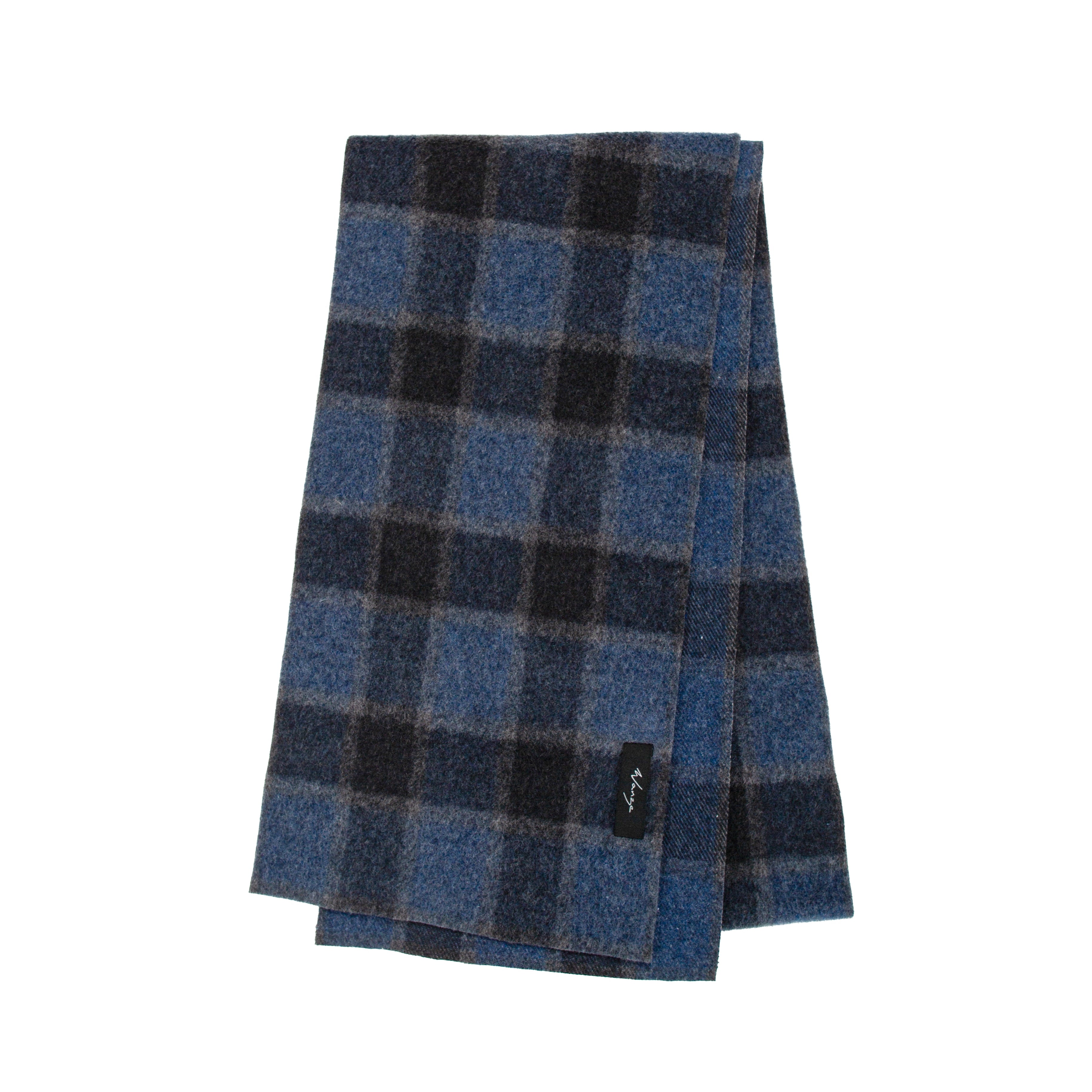 Scarf Brushed Wool Plaid