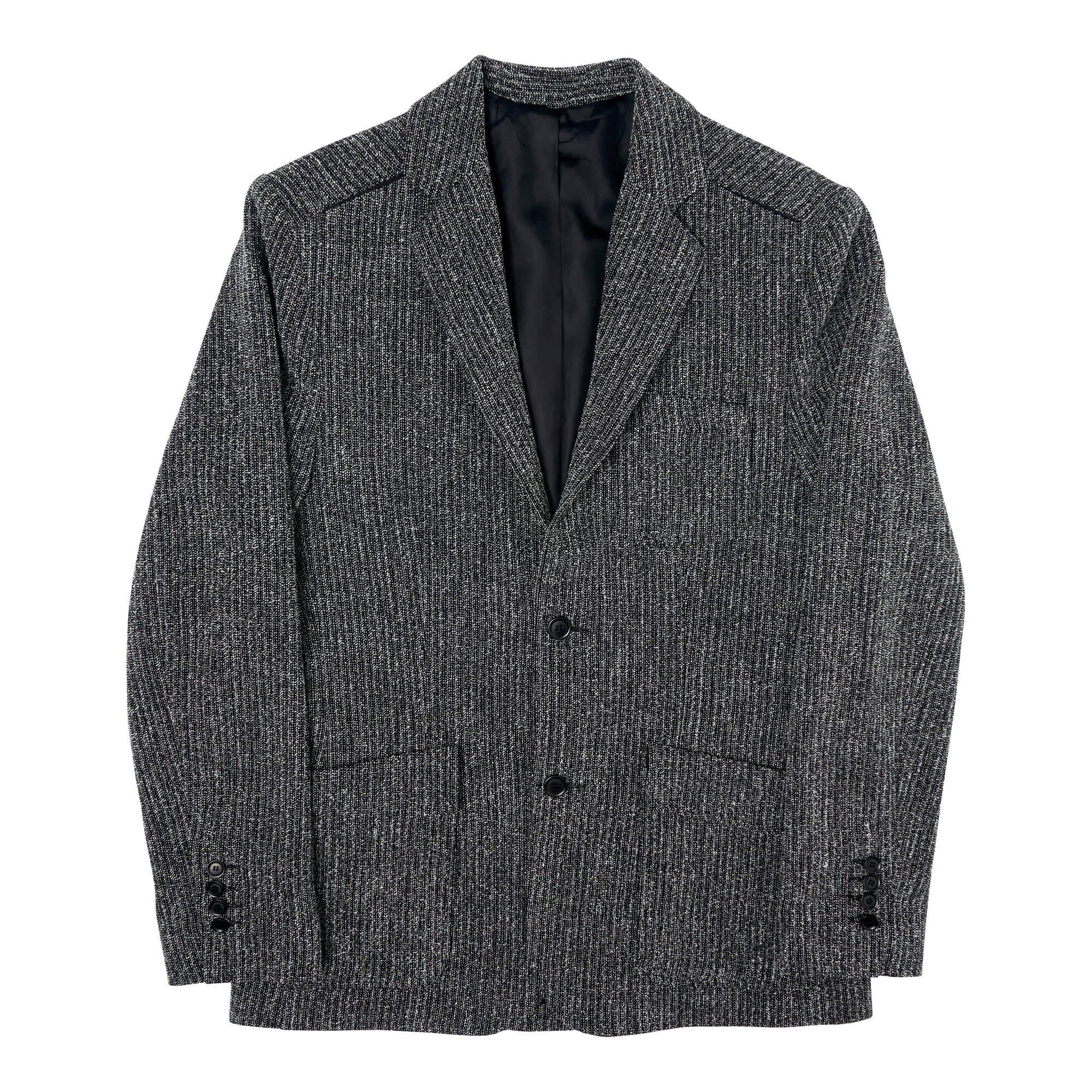 Tailored Blazer (Men) Wool Salt & Pepper - PREORDER