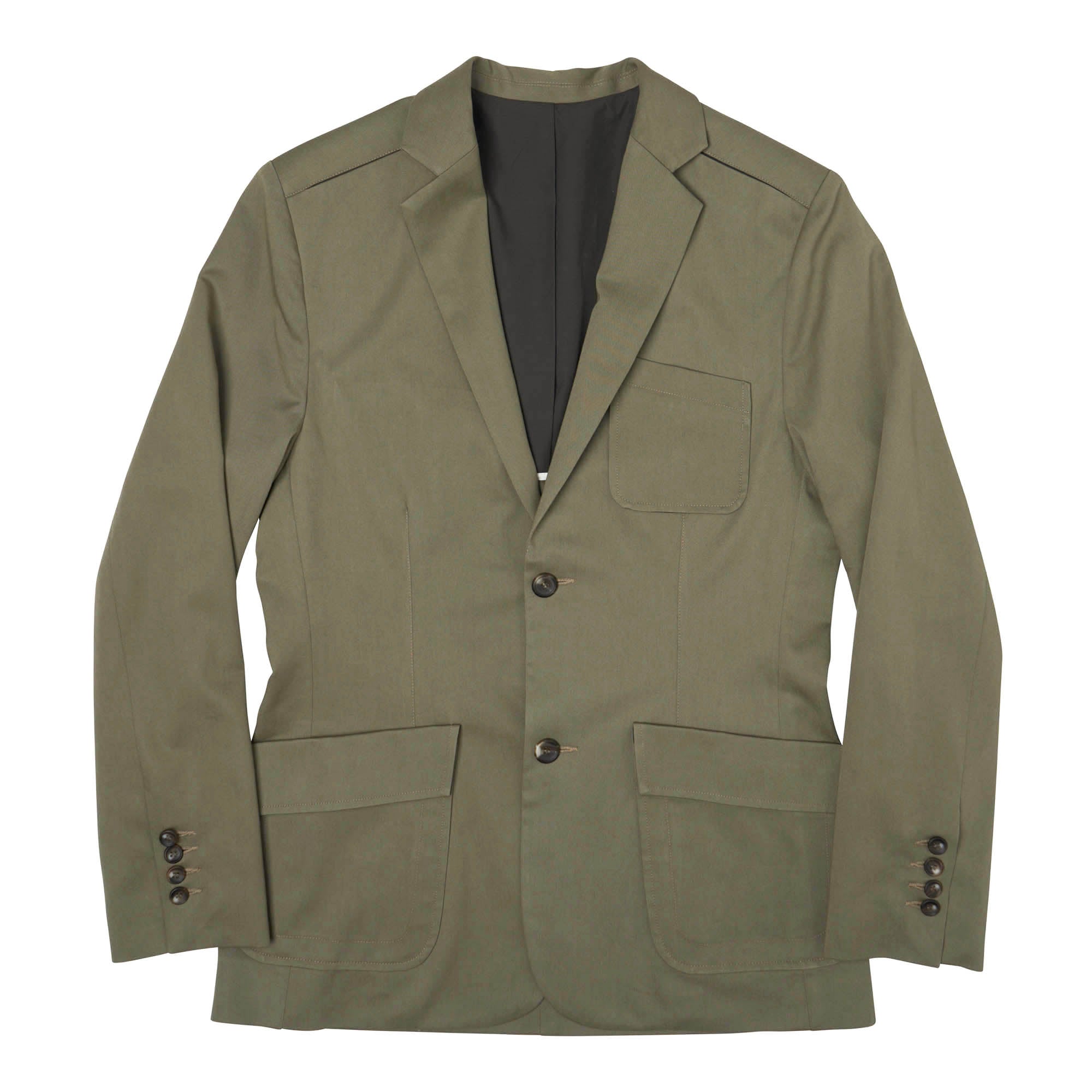 Tailored Blazer (Men) Cotton Twill Sandstone - PREORDER