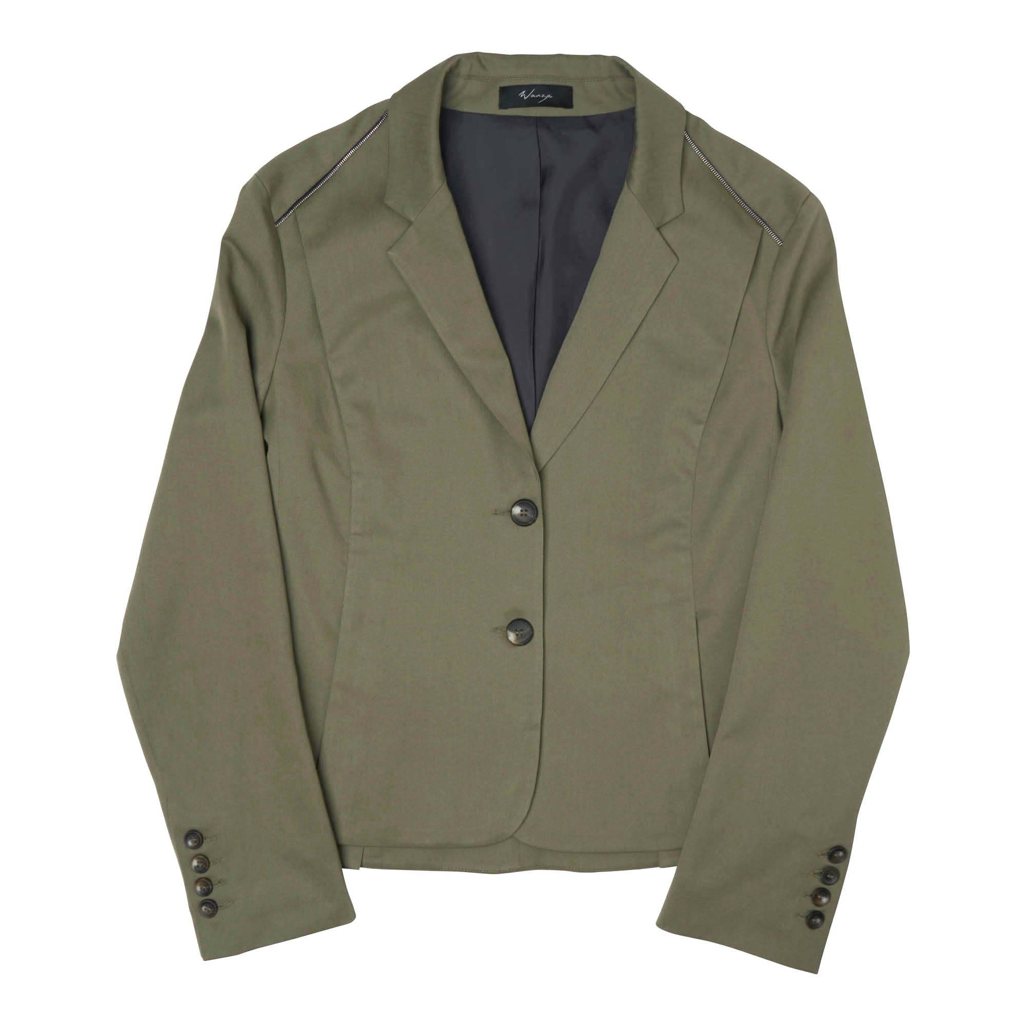 Tailored Blazer (Women) Cotton Twill Sandstone - PREORDER
