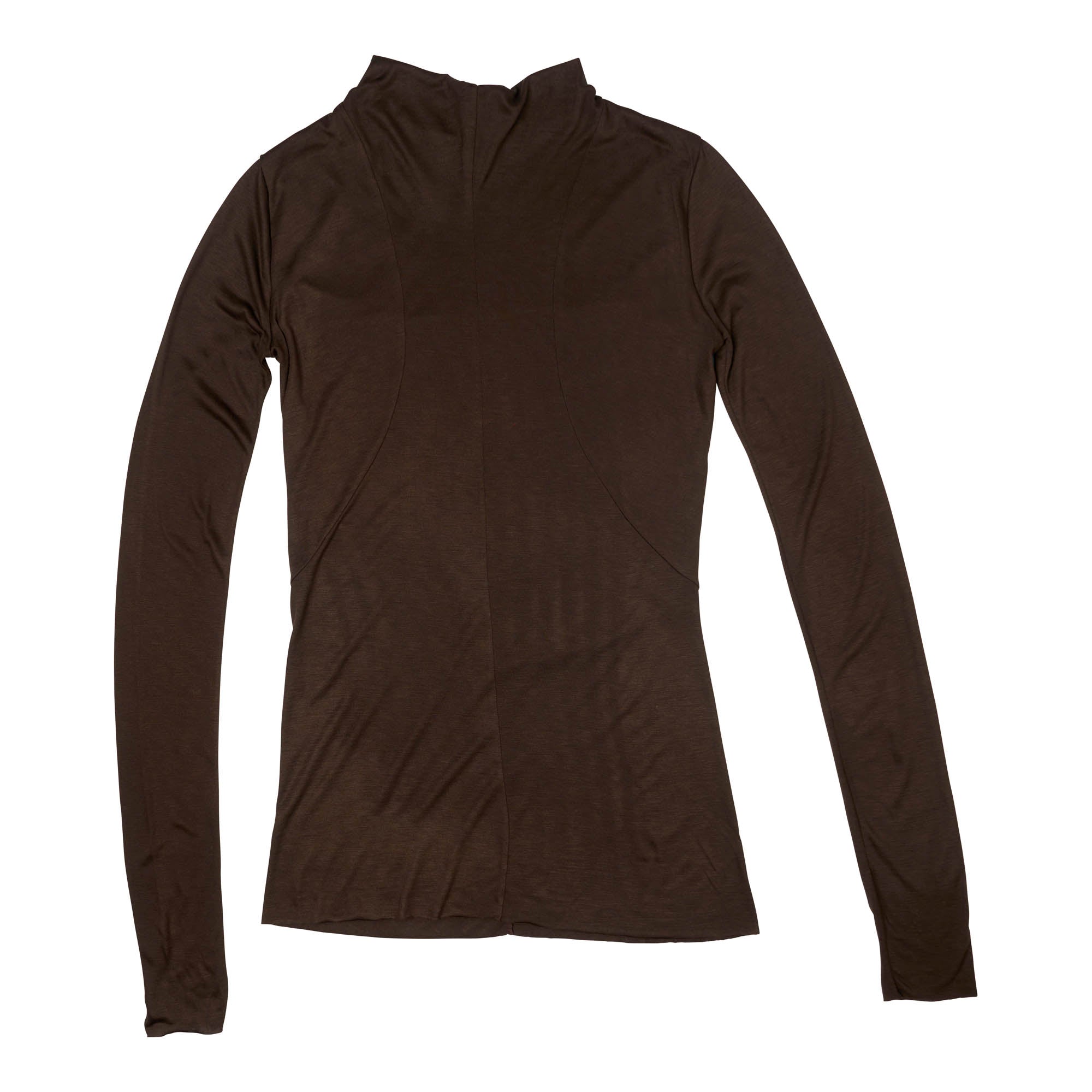 Armour Mesh Top Viscose Brown - PREORDER